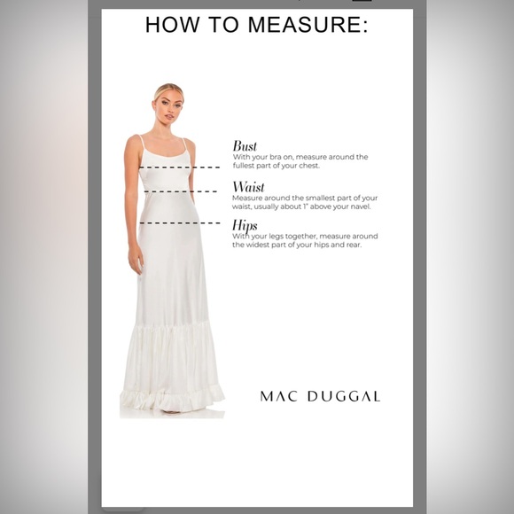 MAC DUGGAL FLUTTER SLEEVE CUT OUT ASYMMETRICAL RUFFLED GOWN - NWT - Picture 4 of 6